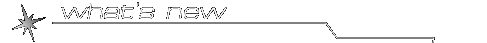 what's new banner