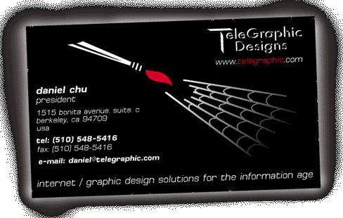 TeleGraphic Designs Business Card
